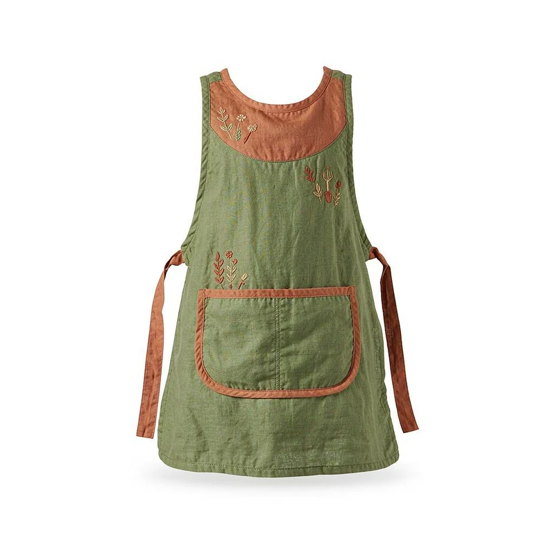 Kids' Gardening Apron with Pocket, Ages 4-10